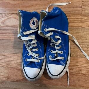 Converse Blue High-Top Sneakers